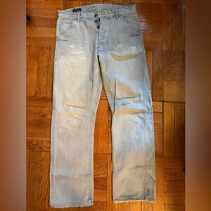 Polo Ralph Lauren Distressed Striped Jeans